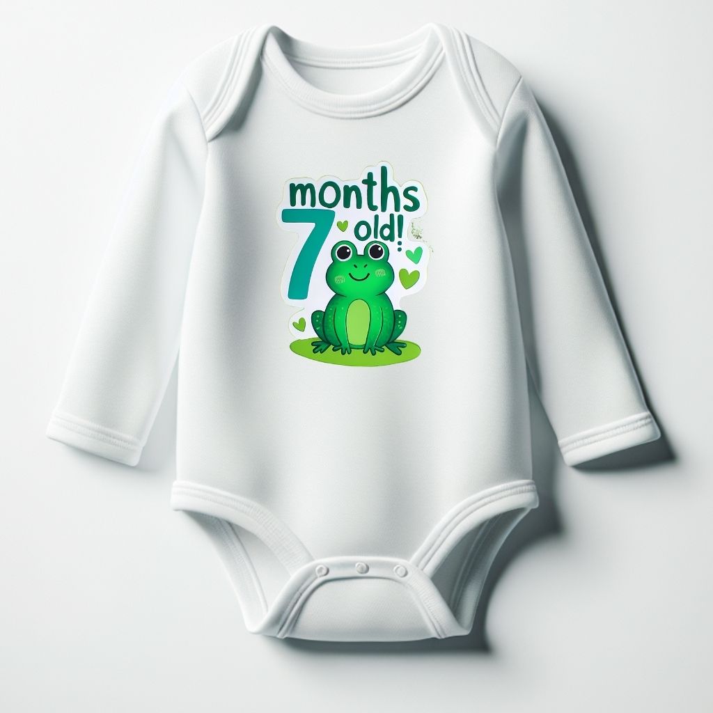 7 Month Birthday Onesie