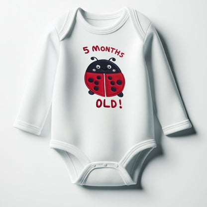 5 Month Birthday Onesie