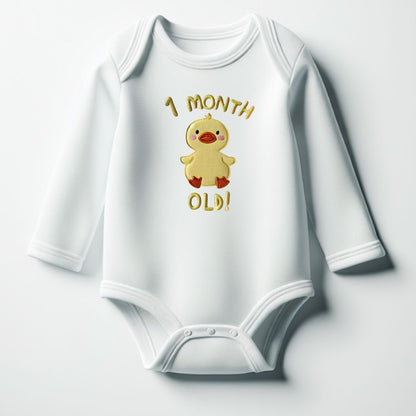 1 Month Birthday Onesie