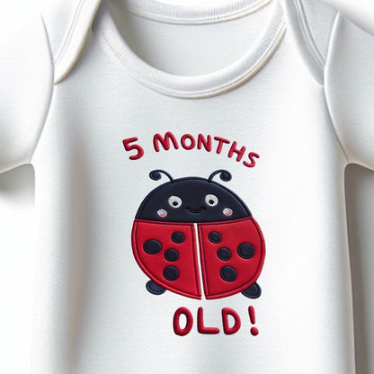 5 Month Birthday Onesie