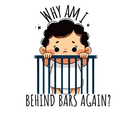 Why Am I Behind Bars Again? Onesie